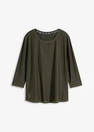 T-shirt technique ultra-doux à manches 3/4, séchage rapide, bonprix