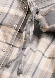 Pyjama tissé en flanelle avec fil lurex et pochette cadeau, bonprix