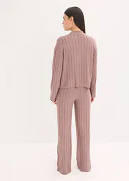 Vêtement d’intérieur en matière douce et côtelée, oversize, bonprix