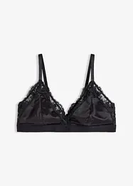 Soutien-gorge bralette en matière brillante, bonprix