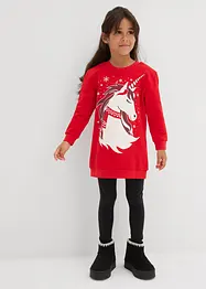 Robe en molleton 100% coton, bonprix