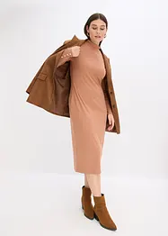 Robe en jersey côtelé, bonprix