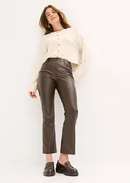 Pantalon enduit, bonprix