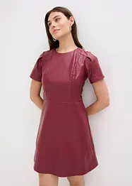 Robe courte enduite, bonprix