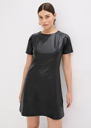 Robe courte enduite, bonprix