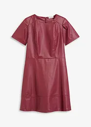 Robe courte enduite, bonprix