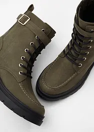 Boots lacées avec boucle, bonprix