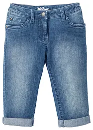 Corsaire en jean, taille mi-haute, bonprix