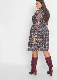 Robe courte en mesh, bonprix