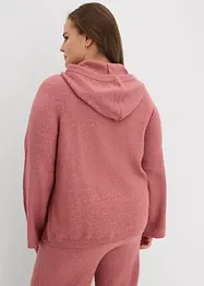 Pull en maille à capuche, bonprix