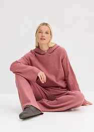 Pull en maille à capuche, bonprix