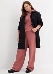 Pull en maille à capuche, bonprix