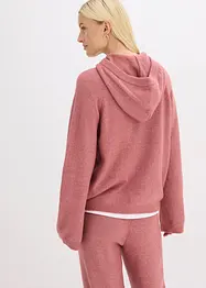 Pull en maille à capuche, bonprix