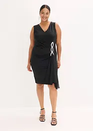 Robe en jersey avec une application en strass, bonprix