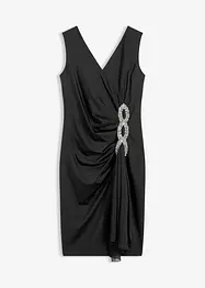 Robe en jersey avec une application en strass, bonprix