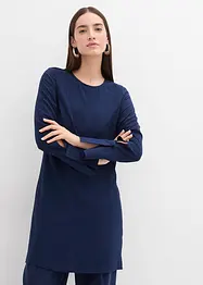 Robe courte et texturée, bonprix