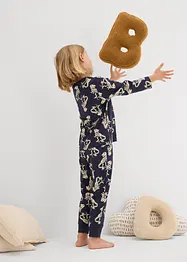 Lot de 2 pyjamas en coton doux, bonprix