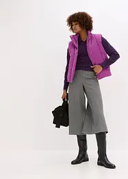 Doudoune sans manches légèrement brillante, bonprix