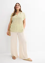 Blouse manches courtes en viscose fluide, bonprix