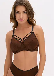 Soutien-gorge minimiseur en matière brillante, bonprix