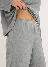 Pyjama doux en jersey pointelle, bonprix