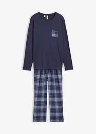Pyjama homme avec pantalon en flanelle douce, bonprix