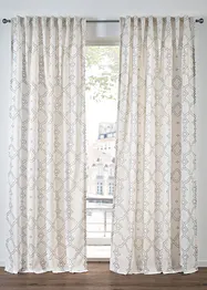 Voilage en polyester recyclé (1 pce), bonprix