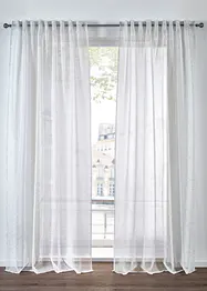 Voilage avec effet brillant (1 pce), bonprix