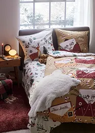 Parure de lit motif carte de Noël, bonprix