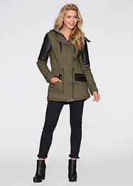 Parka à empiècements contrastants, bonprix