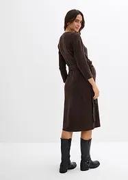 Robe de grossesse/d’allaitement en maille ultra douce à manches 3/4, bonprix