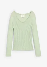 Pull en fine maille de laine mérinos, bonprix