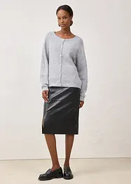 Gilet chaud en maille en alpaga mélangé, bonprix