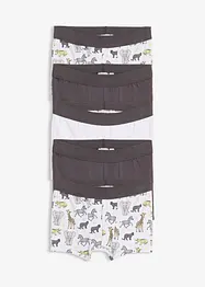 Lot de 5 boxers en coton doux, bonprix