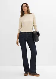 T-shirt manches longues à col montant, bonprix