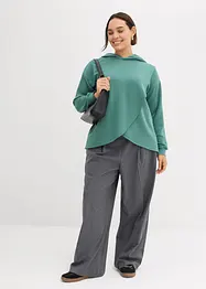 Sweat à capuche en douce viscose mélangée, bonprix