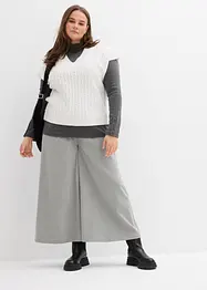 Pull sans manches à motif torsadé, bonprix
