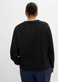 T-shirt manches longues confortable en jersey milano, bonprix