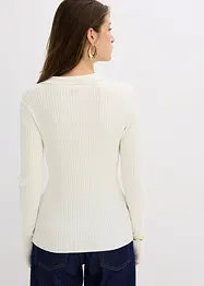 Pull doux en fine maille, viscose majoritaire, bonprix