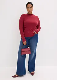 T-shirt côtelé, bonprix