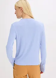 T-shirt côtelé, bonprix