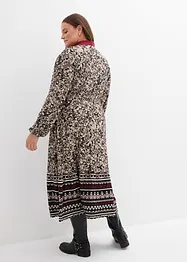 Robe longue en viscose douce et extensible, bonprix