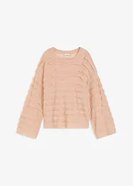 Pull oversize semi-transparent, bonprix