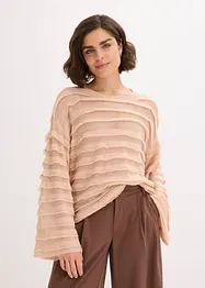 Pull oversize semi-transparent, bonprix