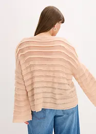 Pull oversize semi-transparent, bonprix