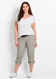 Pantalon extensible cargo 3/4, bonprix