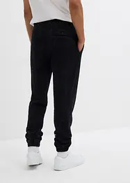 Pantalon de jogging aspect délavé 100% coton, loose, bonprix
