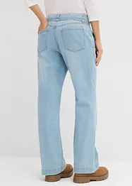 Jean large taille mi-haute avec ceinture, bonprix