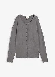 Gilet cintré en maille de viscose mélangée, bonprix