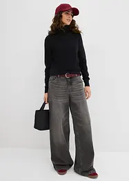 Pull col roulé, bonprix